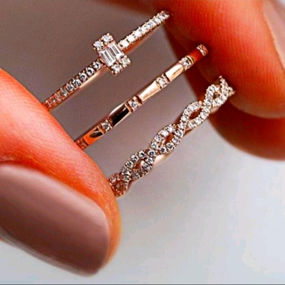 🆕️3 piece ring set